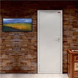 Portes isolantes Ouverture tirant de droite à gauche Poignée à droite