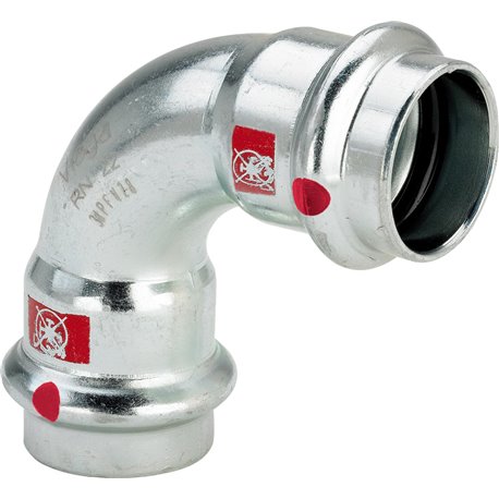 Prestabo-Coude 90° avec SC-Contur FF, 558130 Prestabo-Coude 90° avec SC-Contur FF, 558130