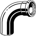 Prestabo XL-Coude 90° avec SC-Contur MF, 597658