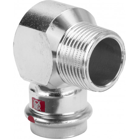 Prestabo-Coude de transition 90° avec filet mâle et avec SC-Contur, 559519 Prestabo-Coude de transition 90° avec filet mâle et avec SC-Contur, 559519