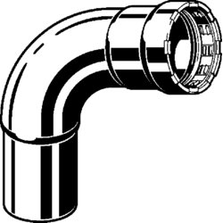 Megapress S-Coude 90° avec SC-Contur, 769970