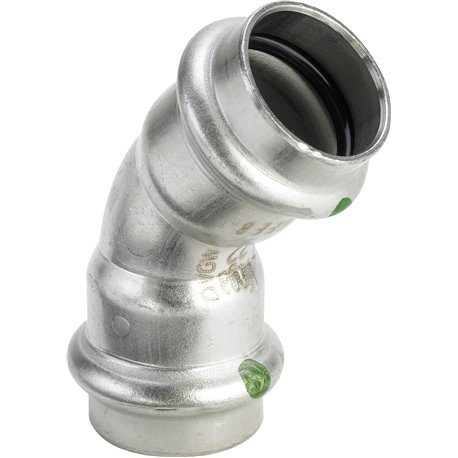 Sanpress Inox-Coude 45° avec SC-Contur femelle femelle, 435363