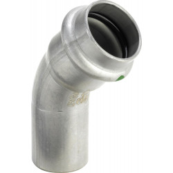 Sanpress Inox-Coude 45° avec SC-Contur mâle femelle, 435394
