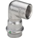 Sanpress Inox-Coude de transition 90° avec SC-Contur FF, 437060