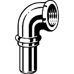 Sanpress-Coude à emboîter 90°, 308001
