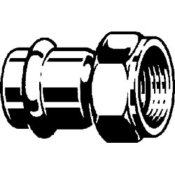 Sanpress Inox-Raccord à écrou libre avec SC-Contur, 437589