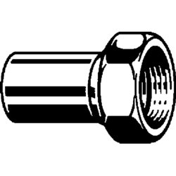 Sanpress Inox-Raccord à écrou libre, 438241