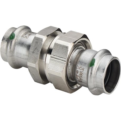Sanpress Inox-Raccord union avec SC-Contur, 437404