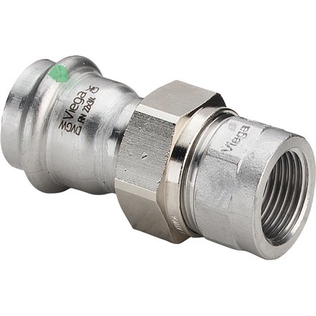 Sanpress Inox-Raccord fileté de transition avec SC-Contur FF, 437558