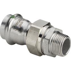 Sanpress Inox-Raccord fileté de transition avec SC-Contur MF, 438302