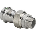 Sanpress Inox-Raccord fileté de transition avec SC-Contur MF, 438258