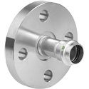 Sanpress Inox-Raccord à bride avec SC-Contur, 593339