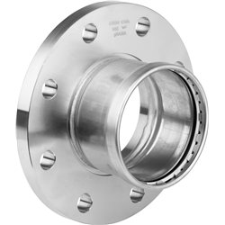 Sanpress Inox XL-Raccord à bride avec SC-Contur, 616809