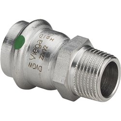 Sanpress Inox-Pièce de transition avec SC-Contur, 436476