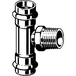 Sanpress Inox-Té avec SC-Contur, 446000