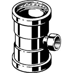Sanpress Inox XL-Té avec SC-Contur, 578152