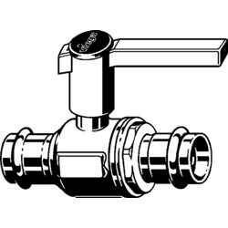 Easytop Inox-Vanne à bille avec SC-Contur, 554736