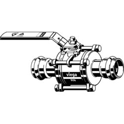 Easytop-Vanne à bille avec SC-Contur, 766801