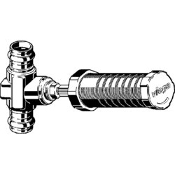 Easytop-Vanne à siège droit encastrée avec SC-Contur, 755607