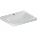 Lavabo Icon Light 60 cm 1 trou robinnetterie et sans trop-plein