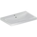 Lavabo Icon Light 75 cm 1 trou robinetterie et 1 trop-plein