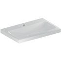 Lavabo Icon Light 75 cm 1 trou robinnetterie et sans trop-plein