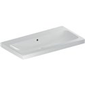 Lavabo Icon Light 90 cm sans trou robinetterie et 1 trop-plein