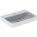 Lavabo Renova Plan 70 cm 1 trou robinetterie et sans trop-plein