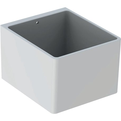 Evier Publica 1 cuve blanc 50x60x37,5 cm