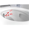 WC suspendu AquaClean Maïra Classic 146.208.11.1 590x395x380 mm blanc alpin