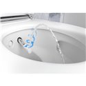WC suspendu AquaClean Maïra Classic 146.208.11.1 590x395x380 mm blanc alpin