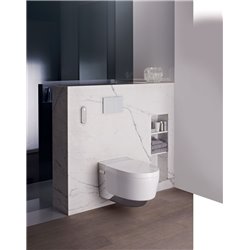 WC suspendu AquaClean Maïra Classic 146.208.21.1 590x395x380 mm chromé brillant