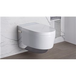 WC suspendu AquaClean Maïra Classic 146.208.21.1 590x395x380 mm chromé brillant