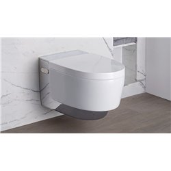 WC suspendu AquaClean Maïra Comfort 146.218.21.1 590x395x380 mm chromé brillant