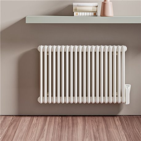 Radiateur électrique à fluide caloporteur - Série D - Gris RAL 7038