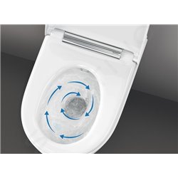 WC suspendu ONE 500.202.01.1 540x365x420 mm recouvrement chromé brillant