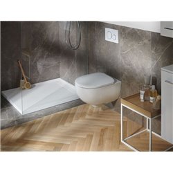 WC suspendu Renova Compact 500.803.00.1 490x370x390 mm Frein de chute