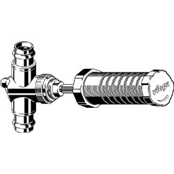 Easytop-Vanne à flux libre encastrée avec SC-Contur 747350 Viéga Ø 18 mm
