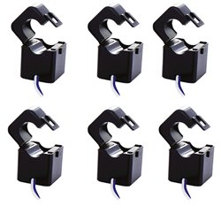 Lot de 6 Transformateurs d'intensité TIO 60 6301037 ouvrant