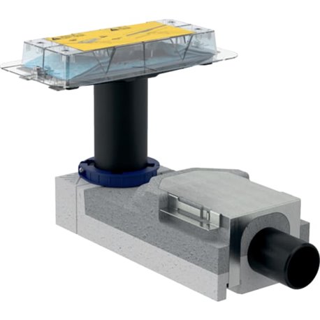 Kit d'installation pour canivelles de douche CleanLine hauteur chape 90-220 mm