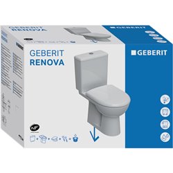 WC à poser Renova Avec bride 3/6 Litres