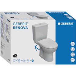 WC à poser Renova Avec bride 3/6 Litres