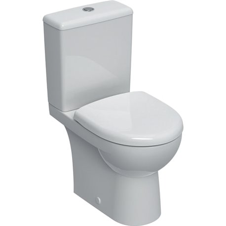 WC à poser Renova Compact Sans bride 3/6 Litres