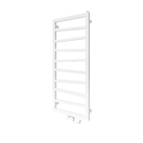 Sèche serviette eau chaude Figuresse Squasy 443 Watts Blanc