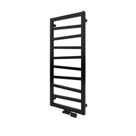 Sèche serviette eau chaude Figuresse Squasy 532 Watts Noir