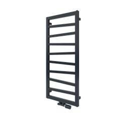 Sèche serviette eau chaude Figuresse Squasy 532 Watts Anthracite