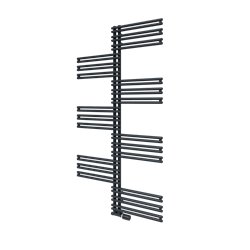 Sèche serviette eau chaude Figuresse Twist 706 Watts Anthracite