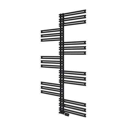 Sèche serviette eau chaude Figuresse Twist 957 Watts Noir Sèche serviette eau chaude Figuresse Twist 957 Watts Noir