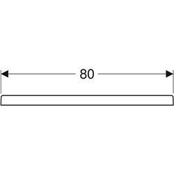 Receveur de douche Renova rectangulaire 80x120 cm