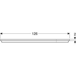 Receveur de douche Renova 1/4 rond à encastrer 90x90 cm